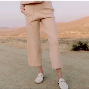 Ella and Emm | Pants | Emm Cream Wide Lounger Pants